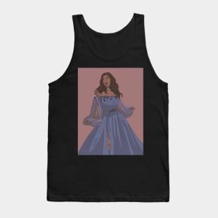 Katara in Blue Goddess Dress Tank Top